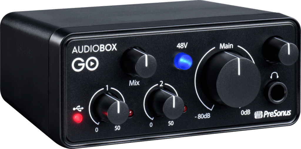 INTERFAZ AUDIOBOX GO PRESONUS