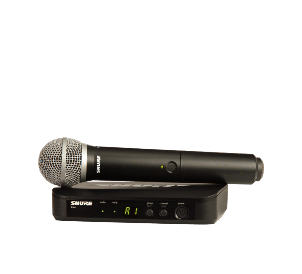 MICRÓFONO INALAMBRICO SHURE BLX24/PG58