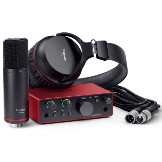 COMBO SCARLETT SOLO STUDIO 4ª GEN