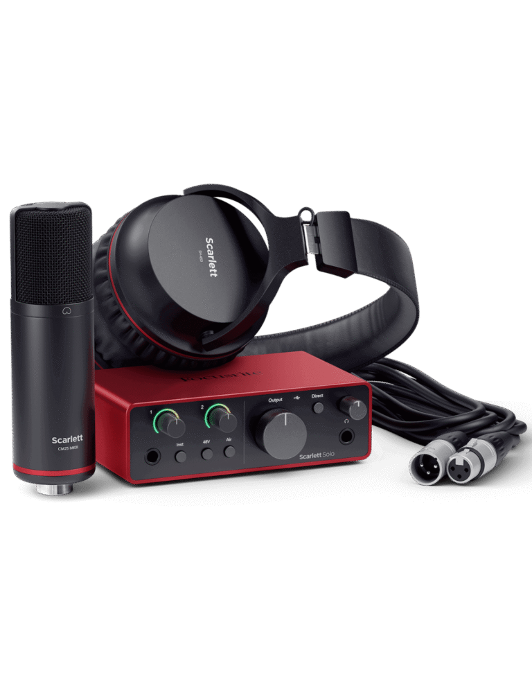 COMBO SCARLETT SOLO STUDIO 4ª GEN