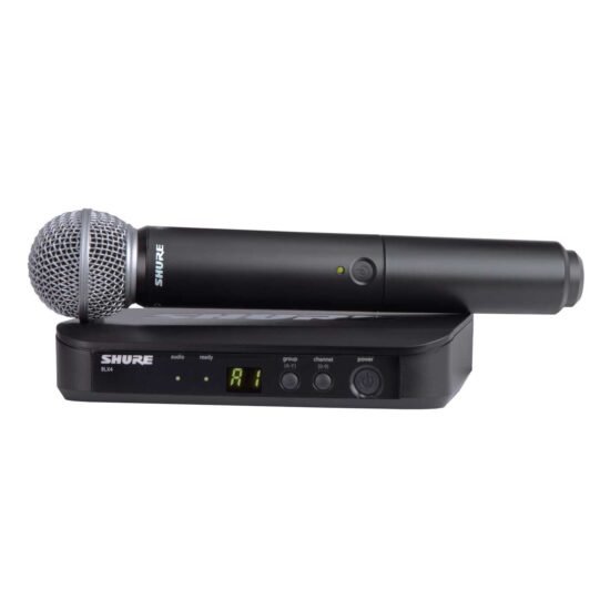MICRÓFONO INALAMBRICO SHURE BLX24/SM58