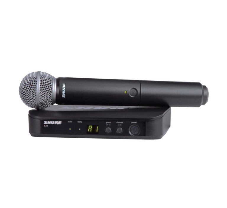 MICRÓFONO INALAMBRICO SHURE BLX24/SM58