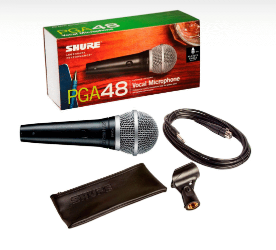 MICROFONO SHURE PGA48-XLR