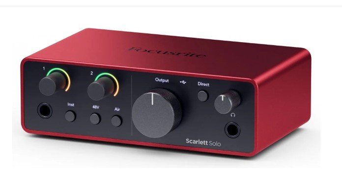 INTERFAZ SCARLETT SOLO 4TH GEN