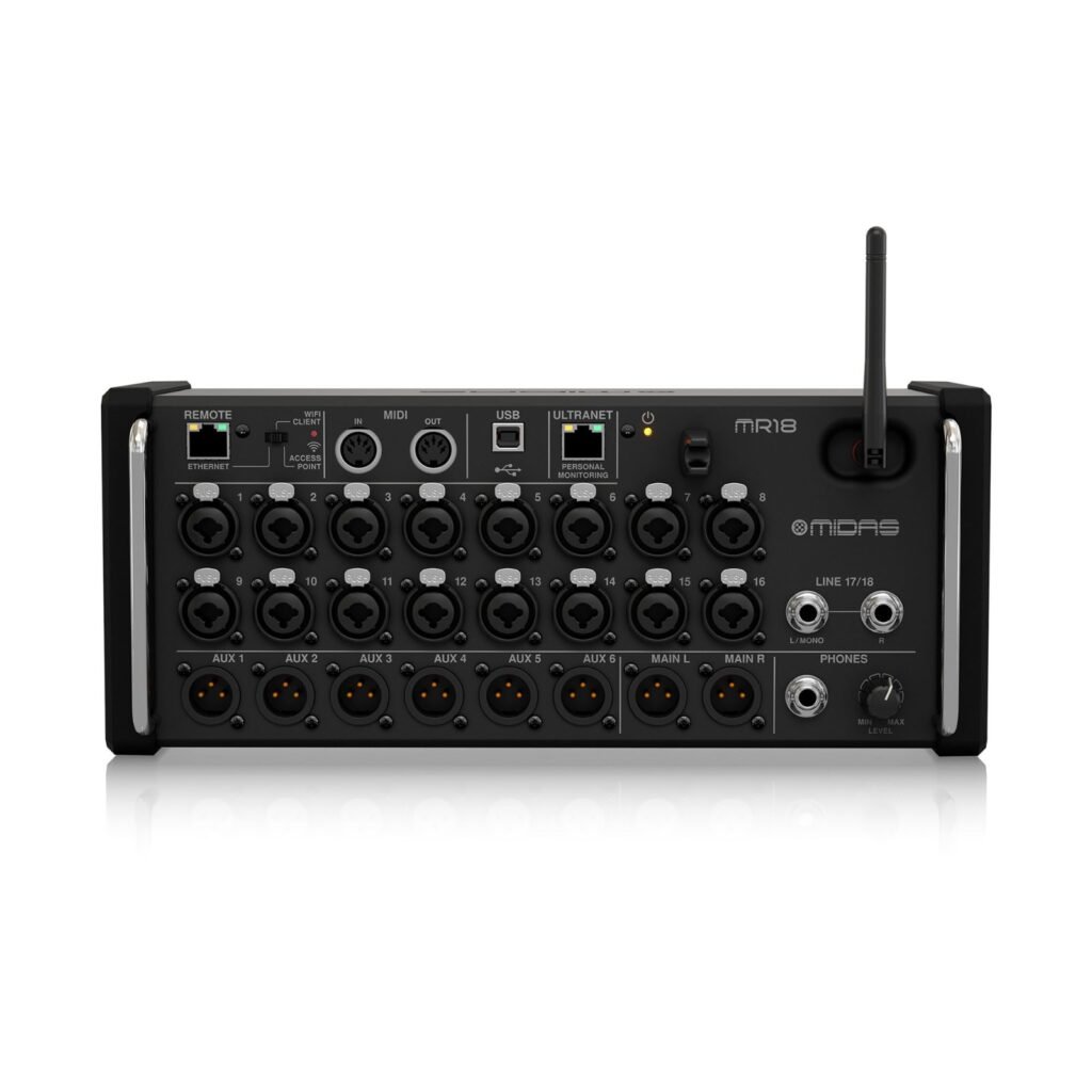 CONSOLA DIGITAL MIDAS MR18
