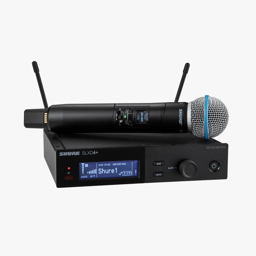 MICROFONO INALAMBRICO SHURE SLXD24/B58