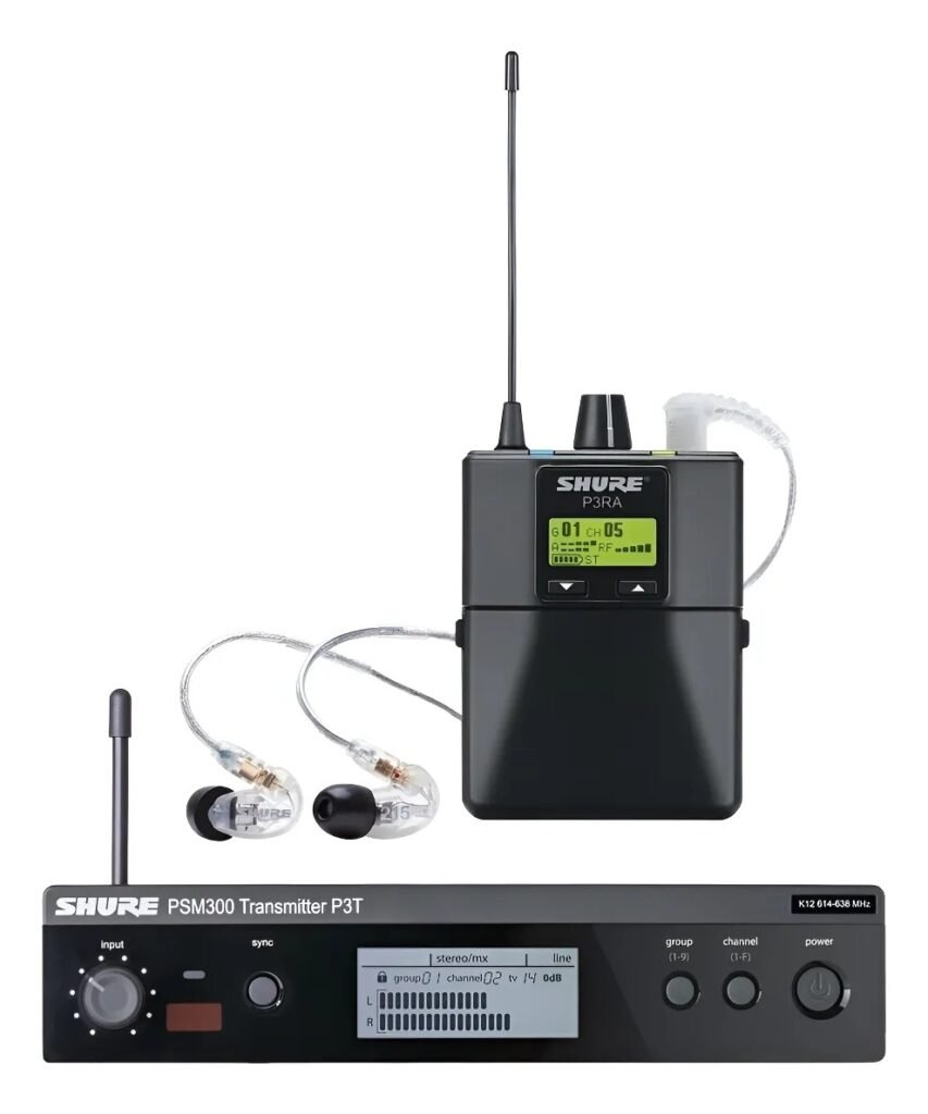 SISTEMA DE MONITOREO SHURE P3TRA215CL