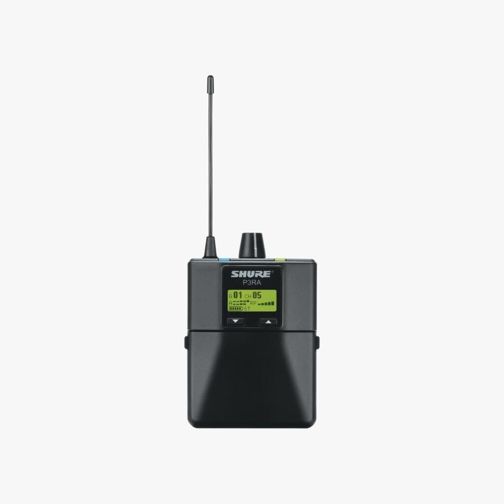 RECEPTOR DE BODYPACK INALAMBRICO P3RA