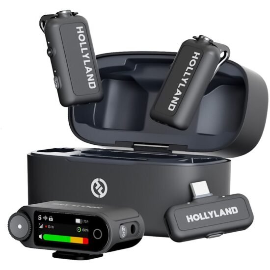 MICROFONO INALAMBRICO HOLLYLAND MAX 2 COMBO