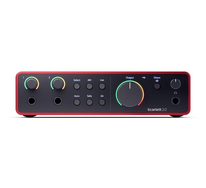 INTERFAZ DE AUDIO FOCUSRITE SCARLETT 2I2 4G