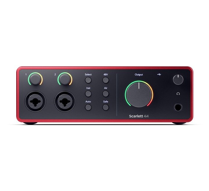 INTERFAZ DE AUDIO FOCUSRITE SCARLETT 4I4 4G