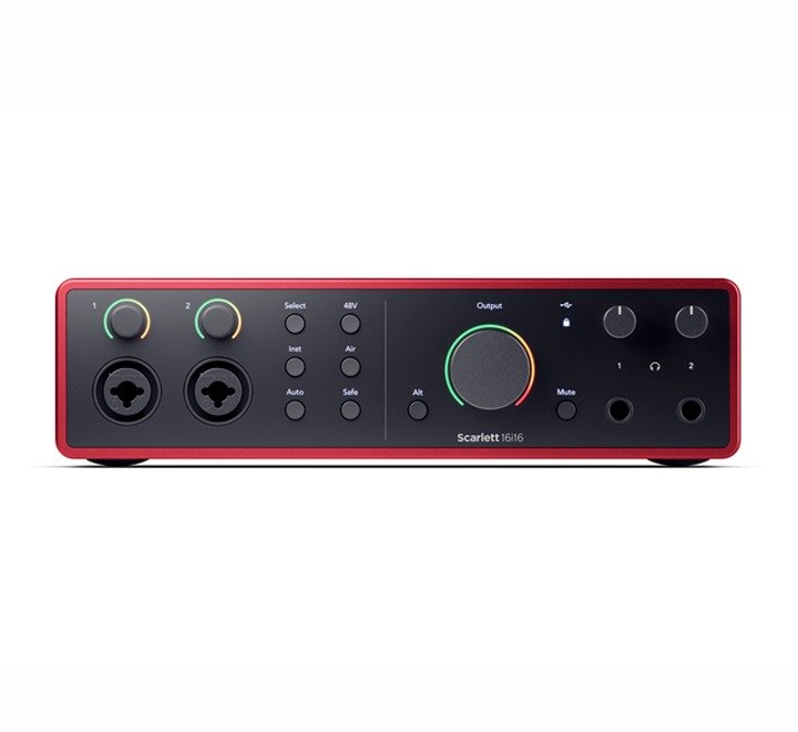 INTERFAZ DE AUDIO FOCUSRITE SCARLETT 16I16 4G