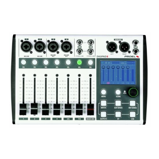 CONSOLA DIGITAL PROEL DIGIPAD8