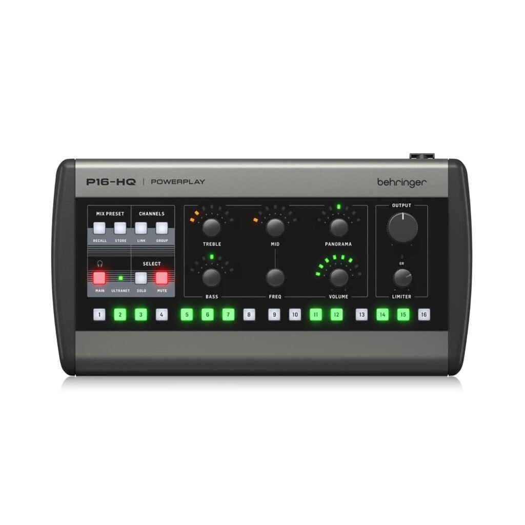 MEZCLADOR P16-HQ BHERINGER MONITOREO 16 CANALES