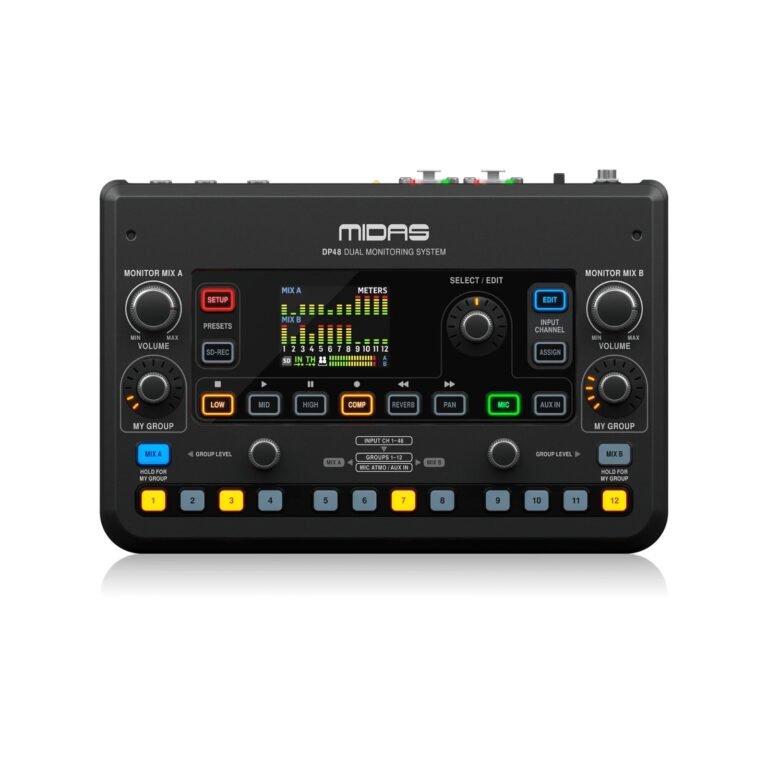 MEZCLADOR DP48 MIDAS DIGITAL 48 CANALES