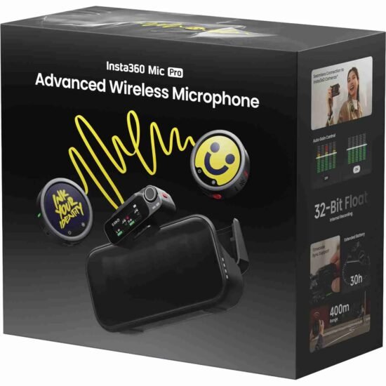 MICROFONO PARA CELULAR INSTA360 MIC PRO (2 TX + 1 RMXC) 2362