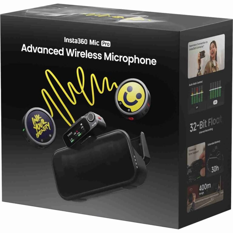 MICROFONO PARA CELULAR INSTA360 MIC PRO (2 TX + 1 RMXC) 2362