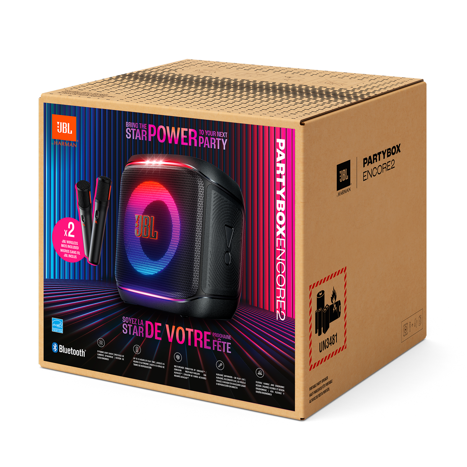 JBL PARTYBOX ENCORE 2 AI-2 MICS - Image 8